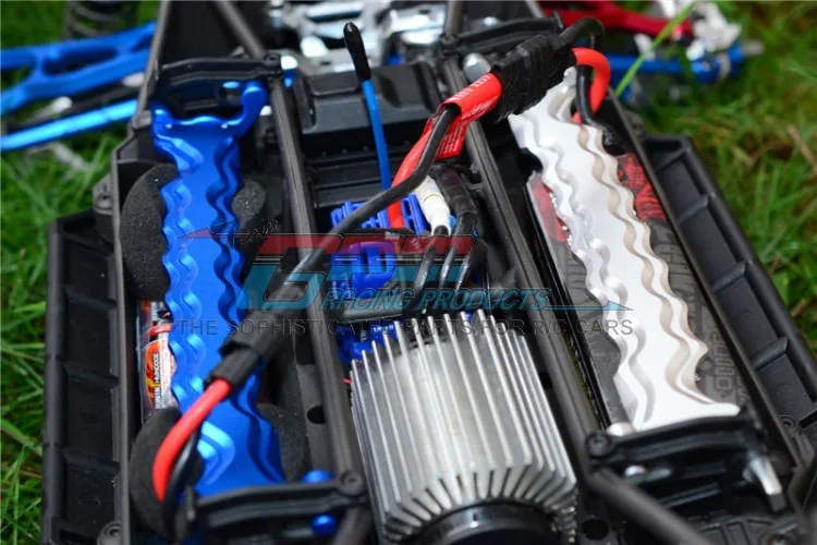 GPM алюминиевый аккумулятор держатель для 1/5 rc автомобилей TRAXXAS запчасти X MAXX XMAXX 8 S/6