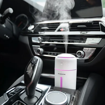 High grade 350ML Ultrasonic Air Humidifier Aroma Essential Oil Diffuser for Home Car USB Fogger Mist Maker with LED Night Lamp
