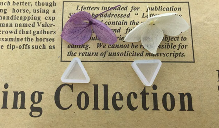 Popular2pcs/set Earrings Multi Shaped Silicone Jewelry Making Tools For Women Pendant Bracelet Resin Expoxy Mold