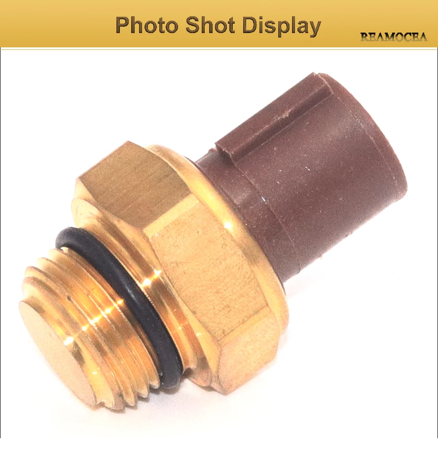 Reamocea 37760P00003 37760-P00-003 Front Engine Radiator Coolant Fan Sensor Temperature Switch Fit for Honda Accord CR-V Acura (12)