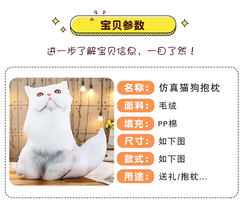 Креативная набивная Подушка ba ge gou Cat, подушка для офисного сиденья, Подушка на заднюю часть автомобиля, дивана, украшение спинки