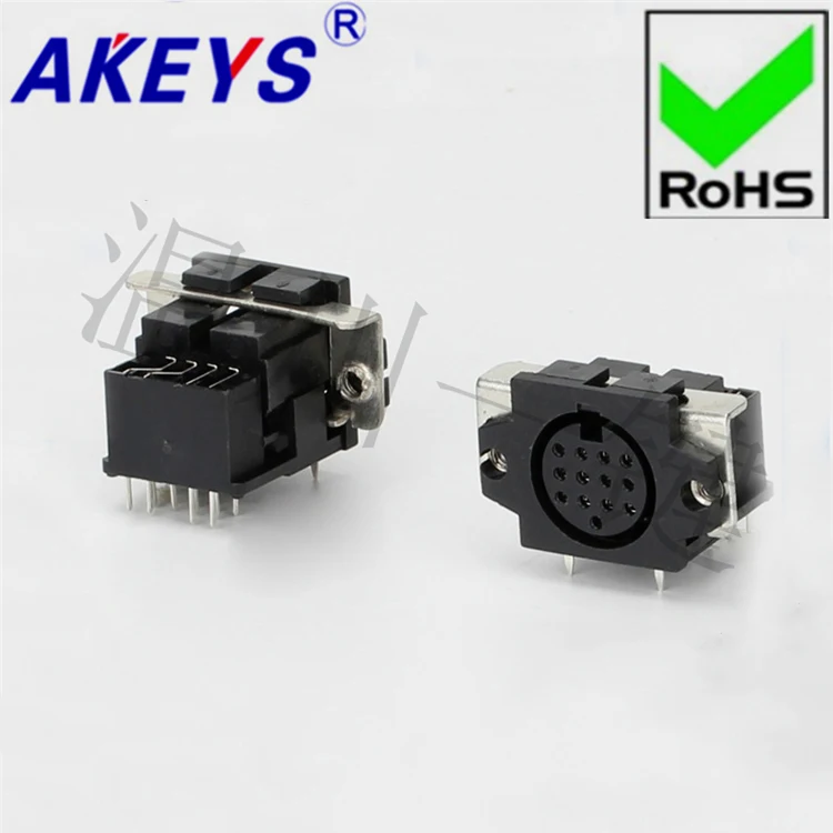 

3 PCS DS-13-03 Square SD Large terminal connector generous 13-core 15-pin socket 13PIN needle DIN Master