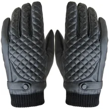 Мужские зимние перчатки полный палец перчатки теплые мотоциклетные спортивные кожаные перчатки сенсорный экран ветронепроницаемые перчатки guantes luva Новинка