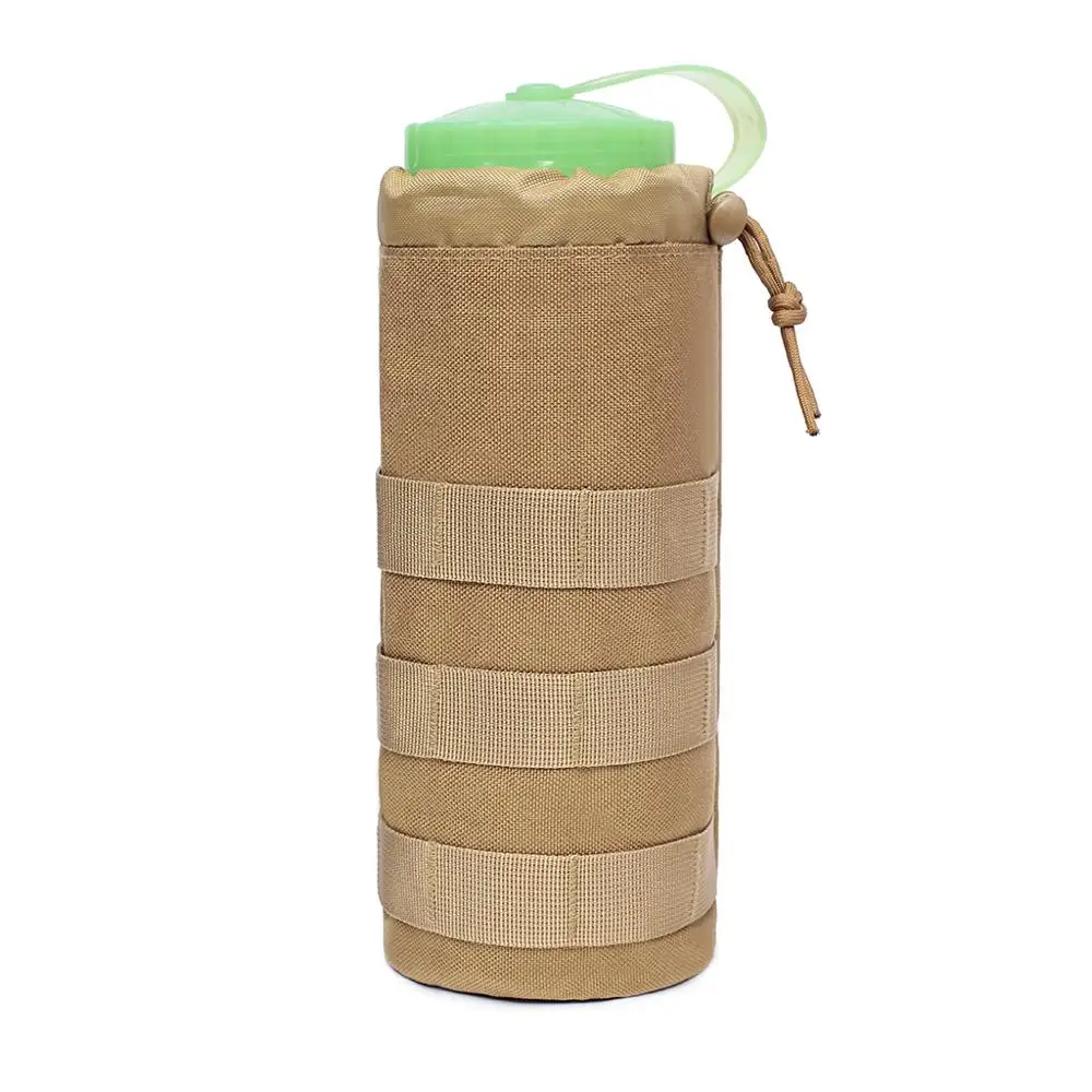

1.5L Tactical Molle Water Bottle Pouch Outdoor Sport Travel Hydration Carrier Cycling Camping Hunting Hiking Fishing Kettle Bag