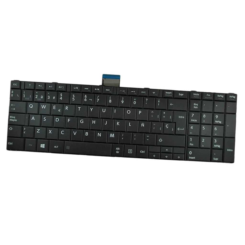 Раскладка для испанского языка сменная Клавиатура для ноутбука для Toshiba C850 C855D C850D C855 C870 C870D C875 C875D SP Клавиатура высокое качество