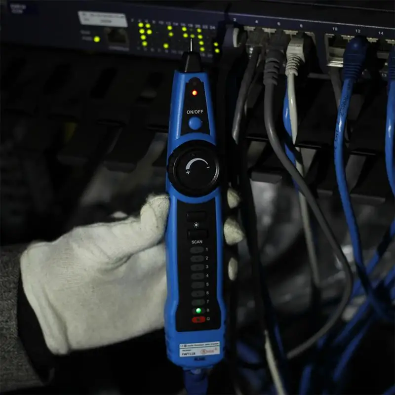 Высокое качество сетевой кабель тестер детектор RJ11 RJ45 Cat5 Cat6 телефонный провод трекер Tracer тонер Ethernet LAN линия Finder