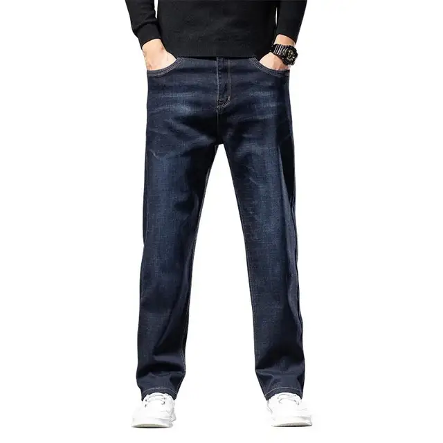 Men Jeans Regular Fit Elastic Midweight Jean | Hugo Boss Fit Stretch Jeans - Jeans - Aliexpress
