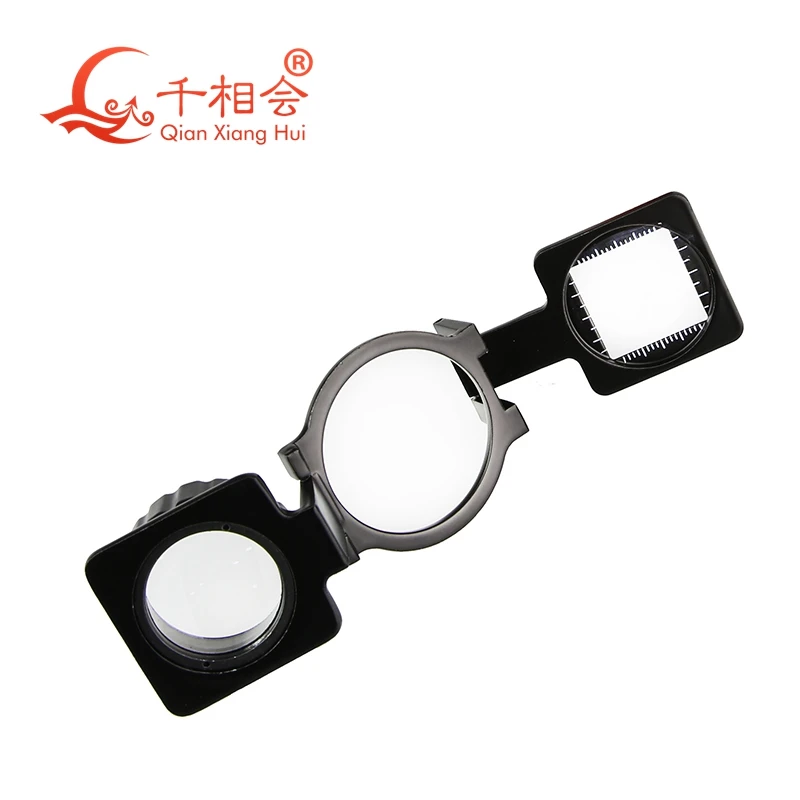 Лупа из цинкового сплава три складных стекла | Украшения и аксессуары