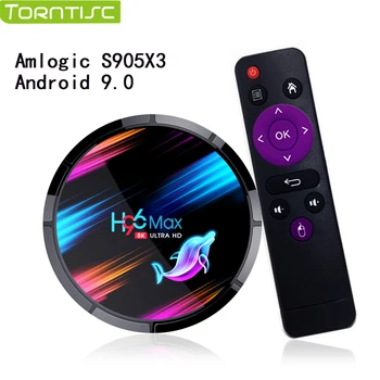 

Torntisc TV BOX Android 9.0 8K Shipping from Spain 5 Days Delivery Smart TV BOX WIFi Google Youtube Online Movie S905X3 TV BOX