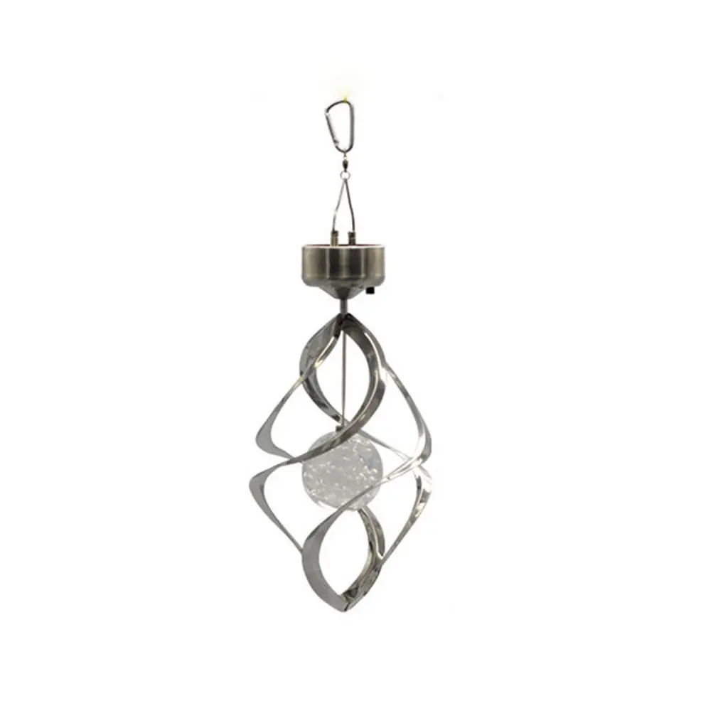 Creative Outdoor Solar Wind Light Solar Wind Chime Light Home Solar Decoration Light Solar Chandelier