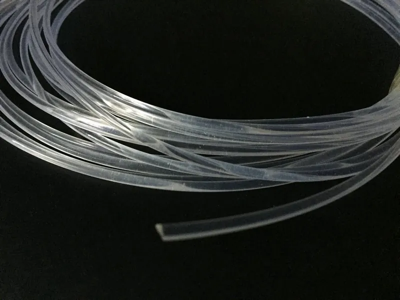 (Dia.)4mm Car Home DIY LED Lighting PMMA transparent Side Glow plastic Fiber Optic Cable hanging lamp curtain star ceiling decor