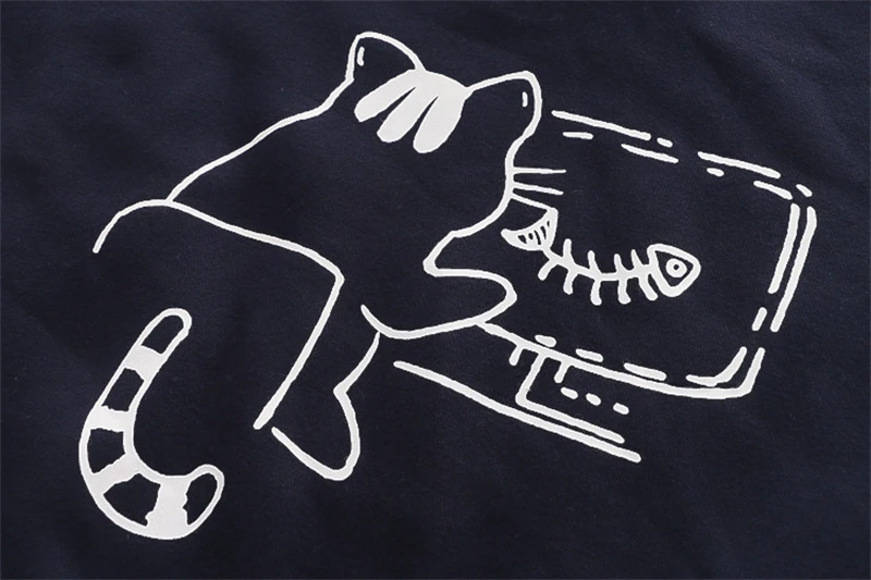 Kawaii Cat Fish Harajuku Style Sweater - Limited Edition