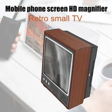 3D портативный универсальный телефон усилитель экрана Ретро Televison форма мобильный увеличитель для экрана телефона G66
