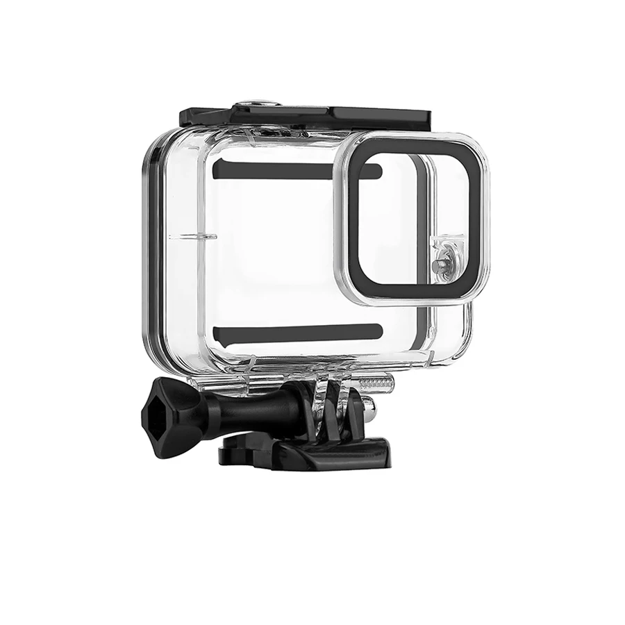 Подводный водонепроницаемый чехол для GoPro Hero 8, Черный Защитный чехол для камеры, аксессуары для дайвинга и плавания
