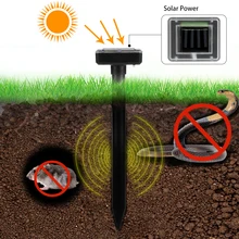 Solar Powered Sound Wave Sonic Repeller Outdoor Garden Yard Farm Mouse Gopher Rat Vole Mole Scarer Snake Rodent Pest Reject 2Pcs Solar Powered Sound Wave Sonic Repeller Outdoor Garden Yard Farm Mouse Gopher Rat Vole Mole Scarer Snake Rodent Pest Reject 2Pcs