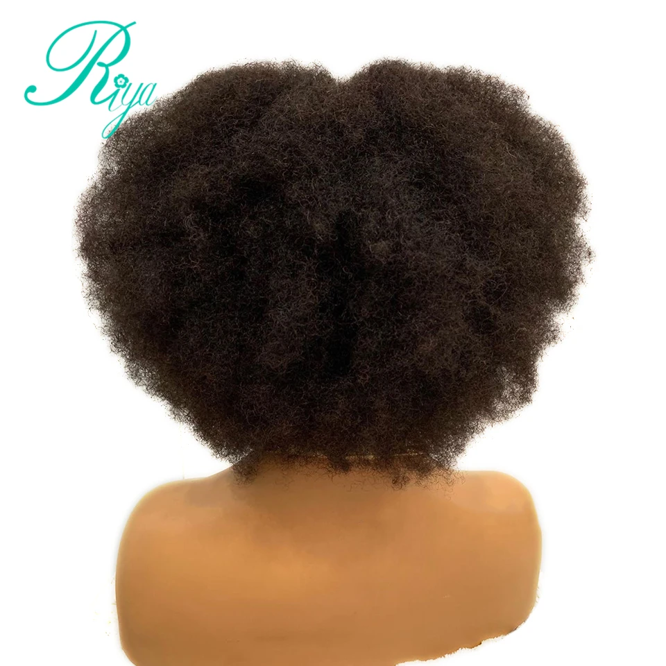 13X4 Pixie Invisible 150% Short Cut Bob Blunt Afro kinky Curly 13X6 Lace Front Human Hair Wigs With Baby Hair Preplucked Remy