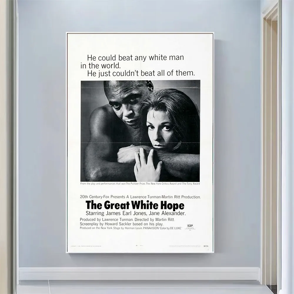 V2281 The Great White Hope Vintage Classic Movie Wall Silk Cloth HD Poster Art Home Decoration Gift