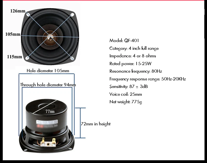hifi gamme audio carker réponse tiens ohm