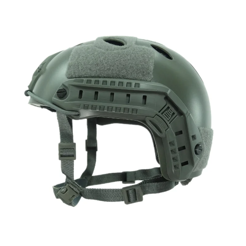 Тактический страйкбольный шлем защитный чехол для быстрой армейской военной стрельбы CS Пейнтбол Велоспорт Открытый шлем Чехол охотничье снаряжение - Цвет: green