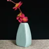 Small Ceramic Vases Use in Home Office Decor for Flowers, Green Plants & Dried Flower Vase for Wedding Table Centerpiece Decor 2