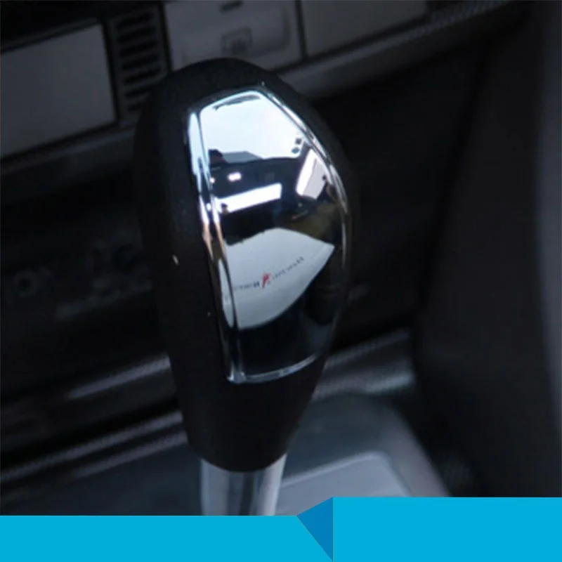 Xburstcar 1 шт. ABS Хромированная ручка переключения передач для Ford Focus 2 MK2 2005-2012 Fiesta 2009-2012