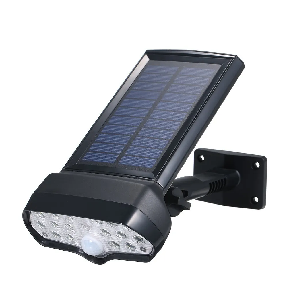 

NEWKBO Solar Powered Motion Sensor Wall Lights Energy Saving Solar Safety Light for Outdoor Patio Garden