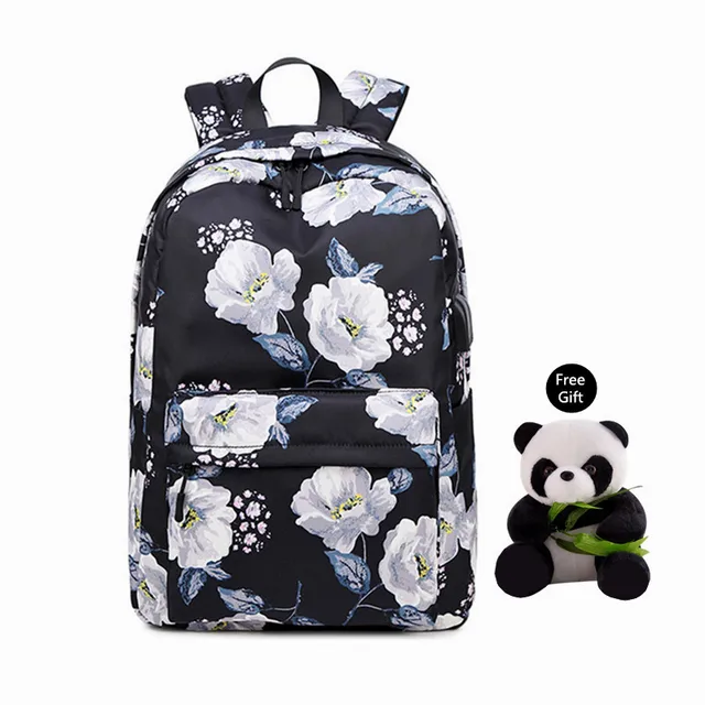flower backpack