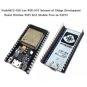 Bezprzewodowy NodeMCU-32S Lua WiFi płytka prototypowa IOT ESP32S ESP32-WROOM-32 Dual-Core bezprzewodowy WIFI moduł BLE sztucznej inteligencji-myśliciel tanie i dobre opinie NONE CN (pochodzenie) Urządzenie wyświetlacza ZN276591 Pakiet 1