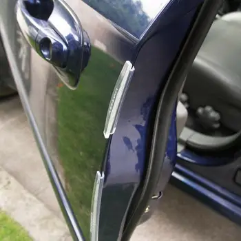 

Car Door Anti-Collision Strip Universal Scratch-Proof Anti-Scratch Door Edge Protection Stickers Silicone Strip 8Pcs