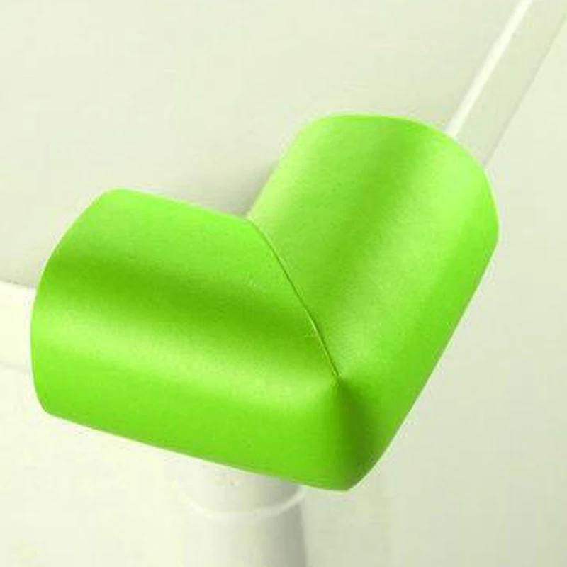 green 1 шт. защитный уголок для детей, мягкий настольный стол, безопасный уголок для детей, защита для кромок, защита для окон - Цвет: green