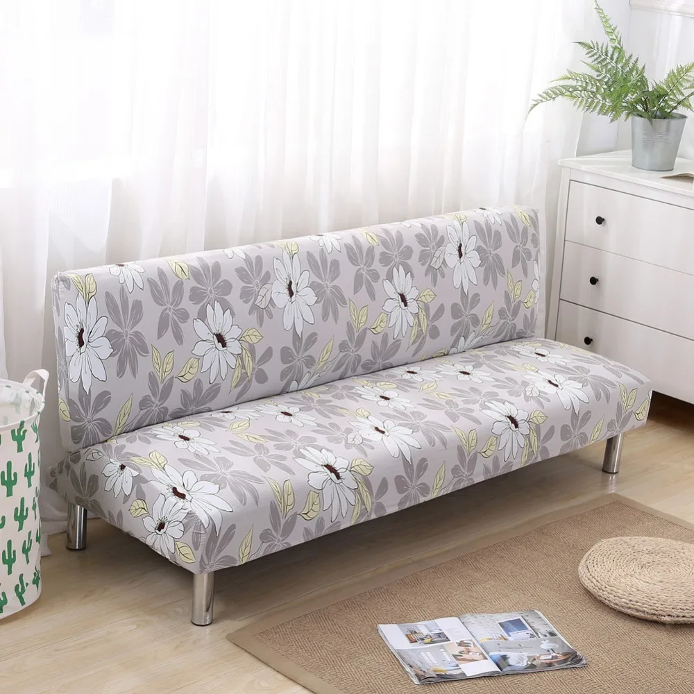 

24 Style Sofa Cover Stretch Elastic Folding Sofa Bed Cover Spandex Fabric For Tv Living Room Dustproof Seat Case Covers Protect
