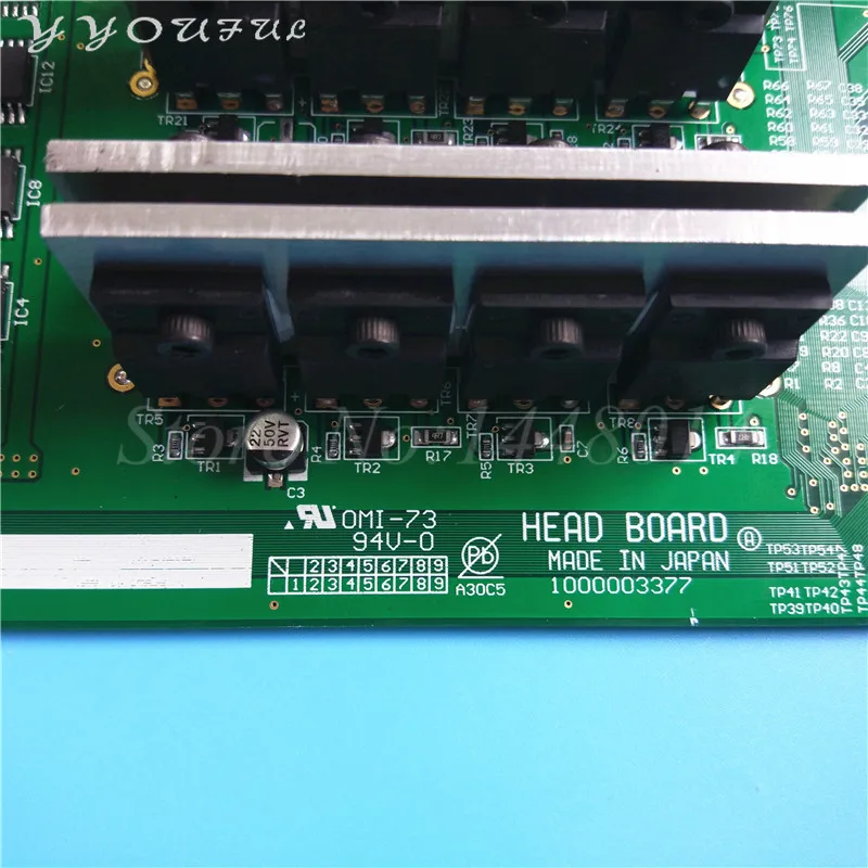 Широкоформатный плоттер печатной платы, печатающая головка Roland FH-740 XR-640 контейнер для перевозки печатающая головка Roland FH740 XR640 плата печатающей головки 6701778600 1 шт
