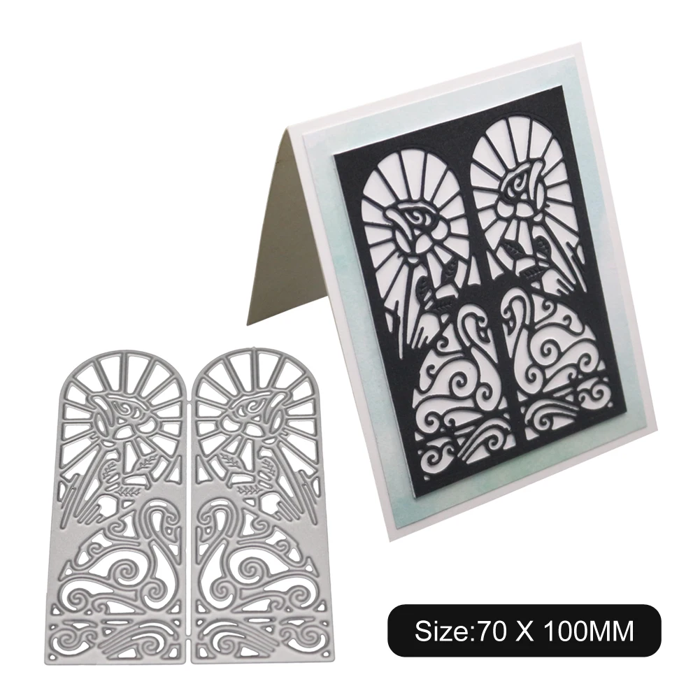 

Gate background Cutting Dies / greeting cards cover background Metal Stencils For Card Making Decorative Papers Cards Stamp DIY