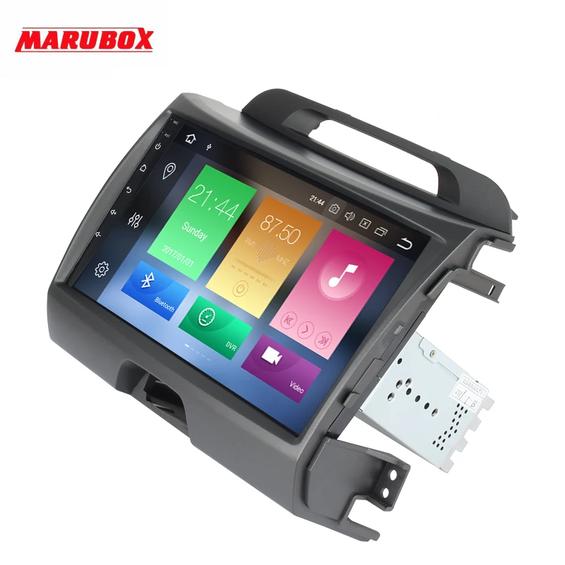 Clearance Marubox 996PX5 DSP, 4GB RAM 64GB ROM Head Unit for Kia Sportage 2010-2016 Car Multimedia Player, Android 9.0, 9 