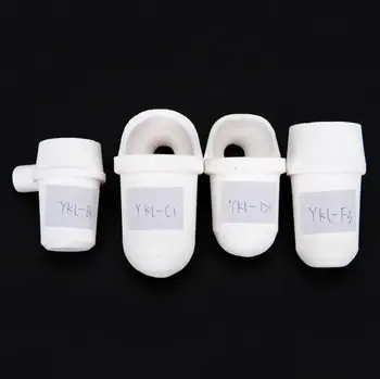 

Dental Lab Casting Quartz Crucible Hooded Quartz Zirconia Centrifugal Casting Crucible Hooded