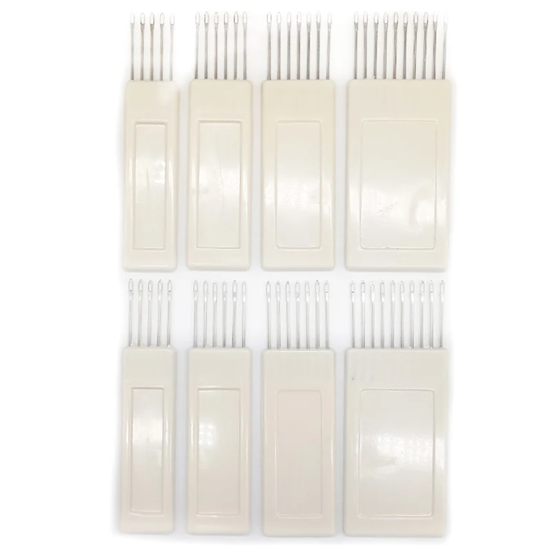 

Botique-8PCS Transfer Comb Transfer Tool Standard Gauge Needles for Silver Reed Brother Knitting Machine KH840 KH860 Knitting Ac