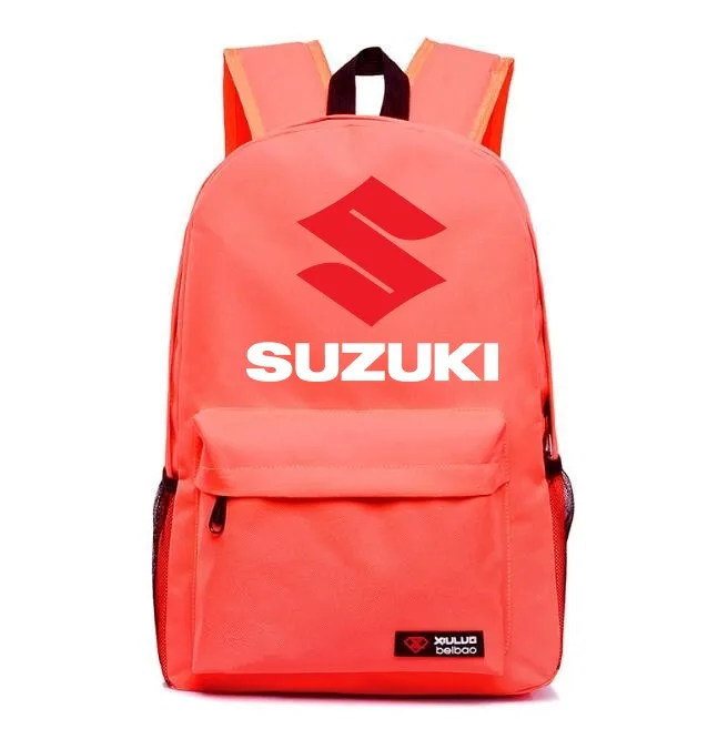 Модный яркий цвет SUZUKI рюкзак эскиз сумка