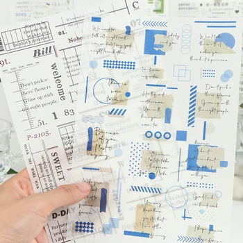 

Mohamm 1Pc Love letter Series Stickers DIY Decoration Scrapbooking Paper Creative Stationary School Supplies