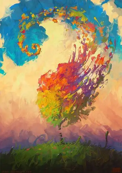 

DIY Diamond Painting Full Square Drill Home Decor Mosaic Painting abstract Tree Handmade Embroidery Rhinestone Picture Gift