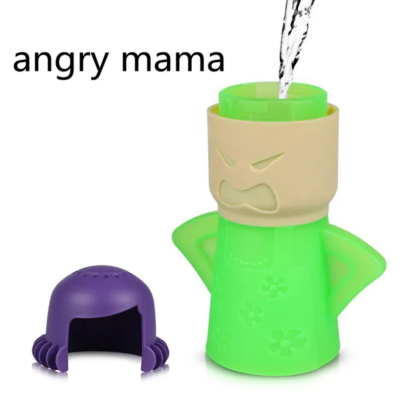 Очиститель для микроволновой печи Angry Mama, легко очищает микроволновую печь, пароочиститель, приборы для кухни, инструменты для чистки холодильника