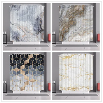 

GY3501A Gyrohome 1PC Different Patterns Shower Curtain Polyester Shower Curtains Waterproof