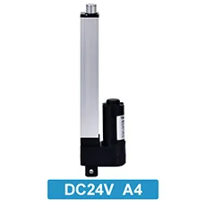 dc motor 350mm haste telescópica atuador ajustável 220 v haste de elevação