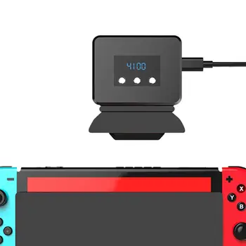 

Game Console Cooling Fan Radiator with Temperature Display for Nintend Switch