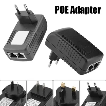 

48V DC 24W 0.5A POE Wall Plug POE Injector Ethernet Adapter Converter POE Switch Power Adapter EU/US/AU/UK Plug