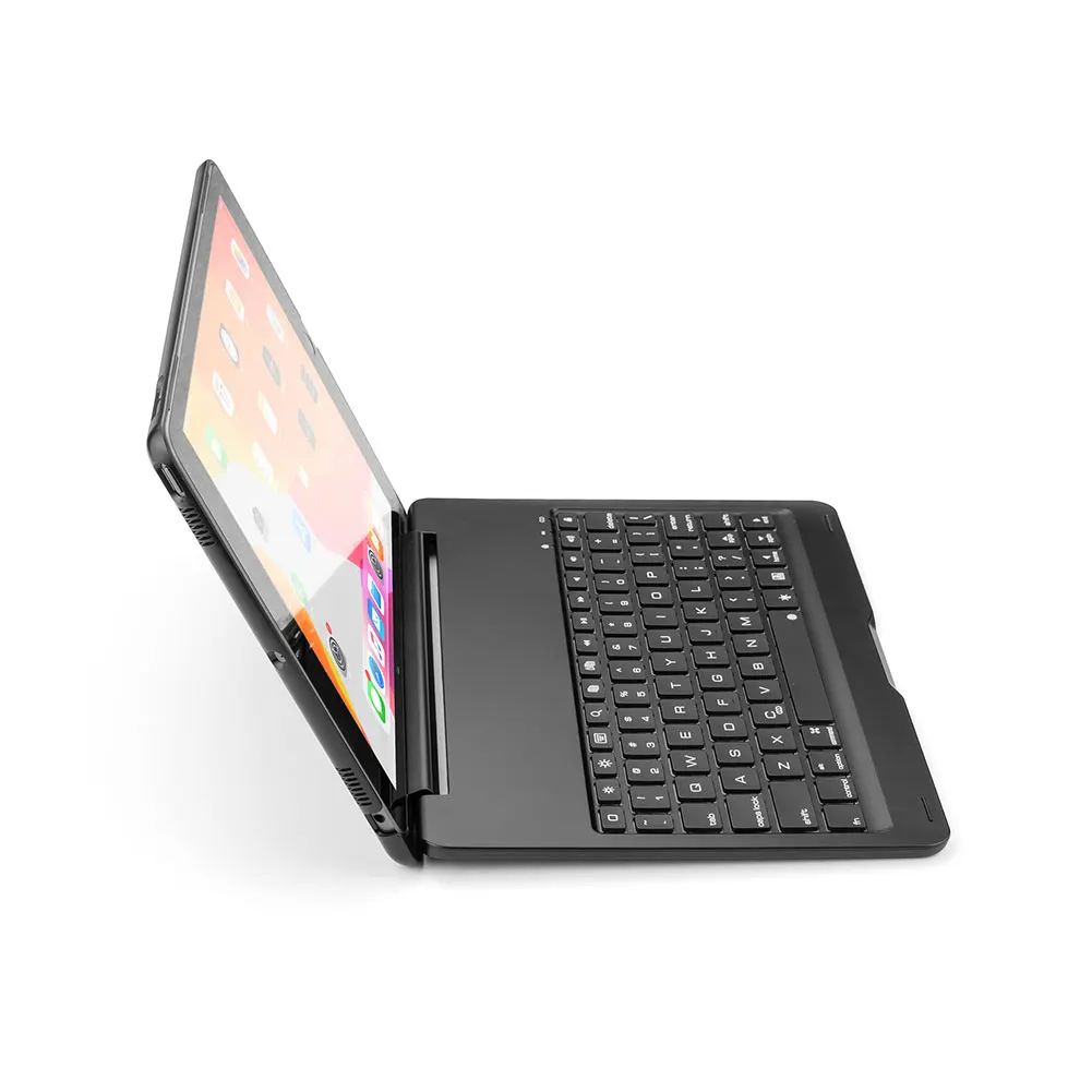 Чехол-клавиатура с подсветкой для iPad 7th 10,2 A2197 A2198 A2200, алюминиевый сплав+ пластиковая клавиатура, чехол для планшета
