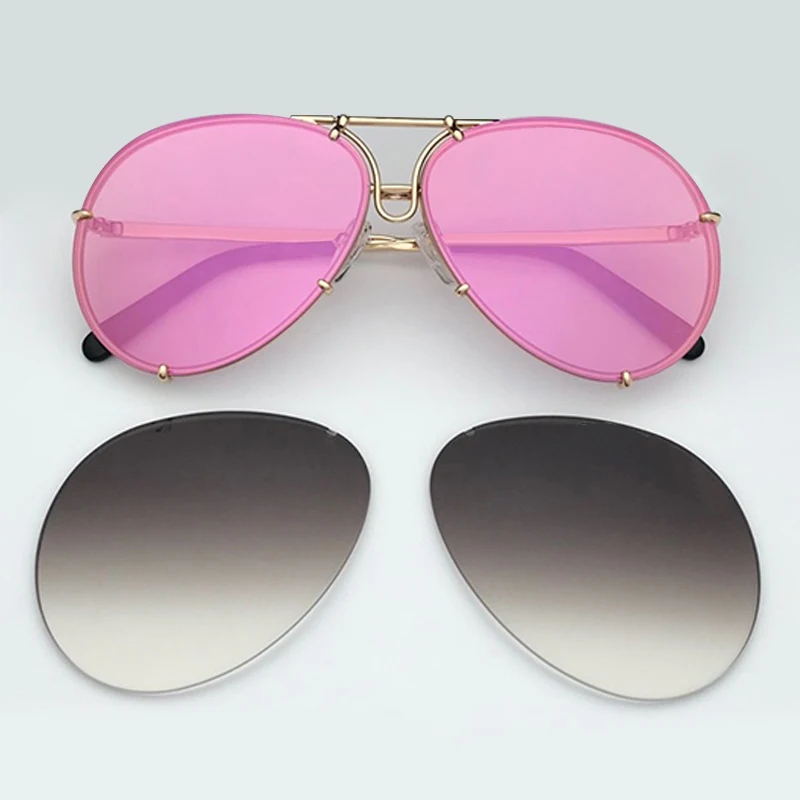 No.6 Sunglasses Модные солнцезащитные очки для мальчиков, детские солнцезащитные очки в стиле пилота, фирменный дизайн, очки с защитой от ультрафиолета Oculos Gafas - Цвет линз: No.6 Sunglasses