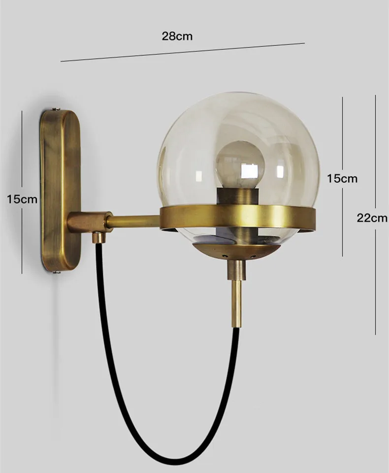 Wandlamp, современный простой светодиодный настенный светильник, Светильники для спальни, гостиной, коридора, светильник, прикроватные настенные бра
