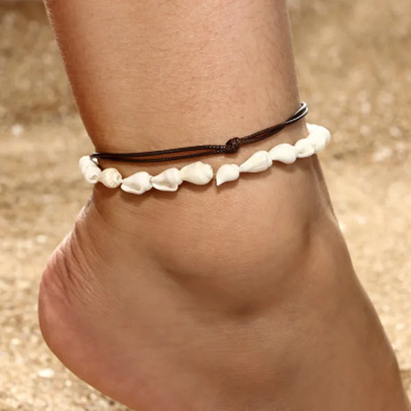 3 шт./компл. женские браслеты для щиколотки Аксессуары для ног летний босиком на пляже браслет под сандалии женские ботильоны для женщин подарок
