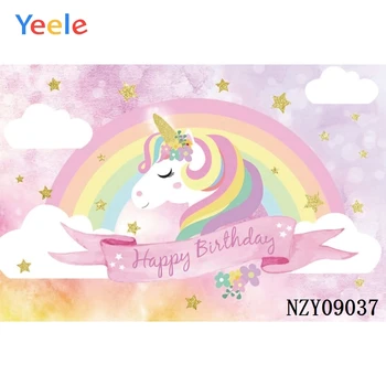 

Photography Backdrops Unicorn Party Flower Birthday Party Backdrops Baby Newborn Photography Backgrounds Girls Party Decoration
