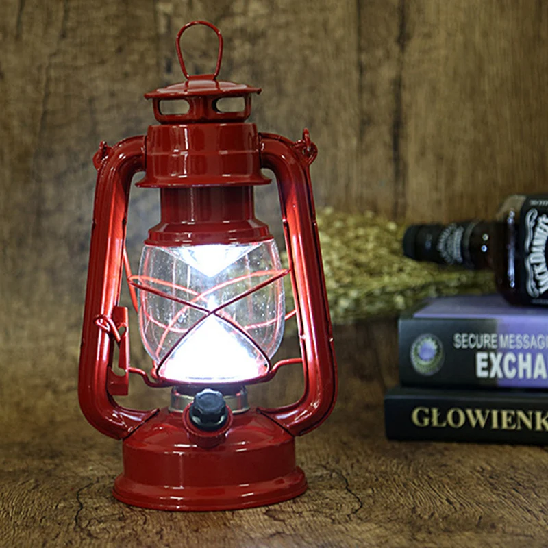 Decorative Lamp LED Lantern Lighting Creative Indoor Outdoor Gift Iron